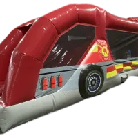 3d Fire Truck Obstacle Course