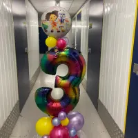 Single Balloon Number Tower