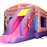 Princess Slide Bouncy Castle