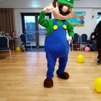 Luigi Mascot