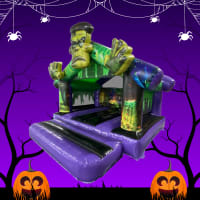 Halloween Monster 3d Bouncy Castle