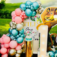 Package 4 - Soft Play Bouncy Castle Balloon Dome Table And Chairs Small Decor