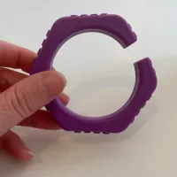 Chew Bangle Purple