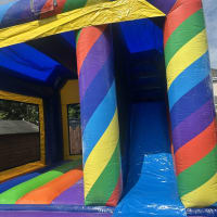 3d 16ft X 18ft Combi Castle - Weekend Hire