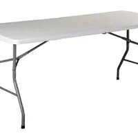 6ft Table And 10 Chairs