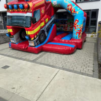 3d Fire Engine Castle And Slide