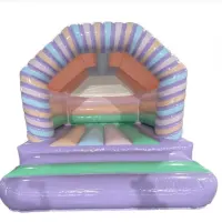 Pastel Twist Bouncy Castle