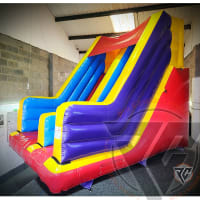 8ft Platform Mega Slide Multicoloured