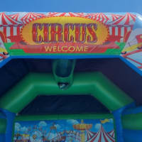 Circus Disco Bouncy Castle