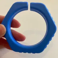 Oral Chew Bangle Blue