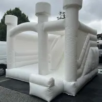 White Bouncy Castle