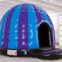 Blue And Purple Disco Dome