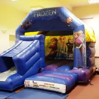 Frozen Bounce And Slide Castle