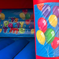 15ft X 12ft Blue And Red Castle - Balloon Theme Generic