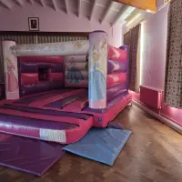 Princess Combi Bouncy Castle 17x15ft