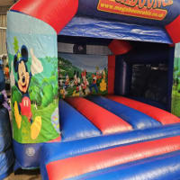 12ft X 12ft Mickey Mouse Interchangeable Bouncy Castle