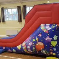 Red And Blue Party Time 5ft Platform Slide