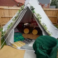 Tropical Bell Tent Hire