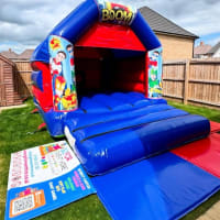 Super Hero A Frame Bouncy Castle