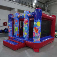 Blue Party Mini Bouncer