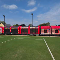 Graffiti 100ft Assault Course