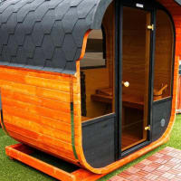 Woodpecker Cube Outdoor Sauna 1.6m
