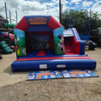 15ft X 15ft Mickey Mouse Themed Bouncy Castle