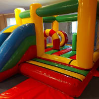 Multicoloured Activity Bouncy Castle