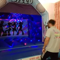 Kids Disco Bouncy Castle