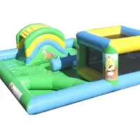 Play Zone Farm Yard Inflatable Outdoor Hire
