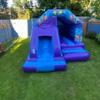 Large Party Combi Bouncy Castle  Slide 19 X 12 Weekend