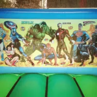 Super Hero Slide Bouncy Castle