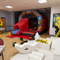 Jcb Themed Bouncy Castle