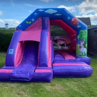 Unicorn Combi Bouncy Castle And Slide