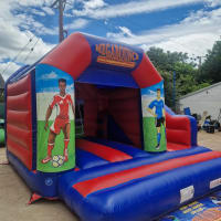 15ft X 15ft Football Themed Bouncy Castle