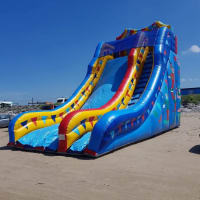 36.1ft X 19ft Big Top Mega Slide