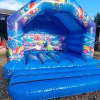 Balloons Disco Bouncy Castle 12x12