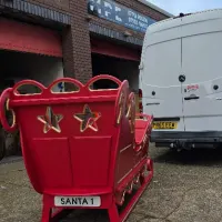 Xmas Sleigh Hire Santa Sleigh Hire Father Xmas Sleigh