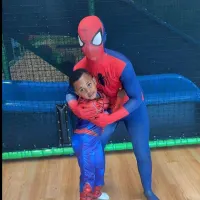 Spiderman Mascot