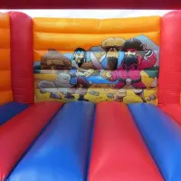 12ft X 12ft Pirate Indoor H Frame Bouncy Castle