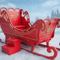 Xmas Sleigh Hire Santa Sleigh Hire Father Xmas Sleigh