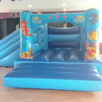 2z Blue Under The Sea Combo Bouncy Castle