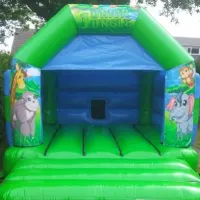 Jungle Theme Bouncy Castle