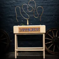 Mega Buzzwire Game Hire Branded Custom Hire