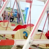 Vintage Swing Boats Fairground Ride