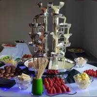 Duel Cascading Chocolate Fountain Hire