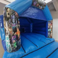 Blue Roblox Bouncy Castle