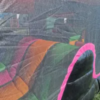 2 Part Energy Ninja Assault Course Disco Theme