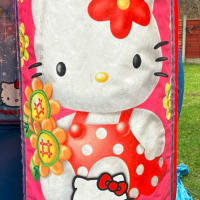 12ft X 12ft Blue And Red Castle - Hello Kitty Theme