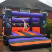 Giant Obstacle Course  Mega Slide  4 Inflatable Games And Castles